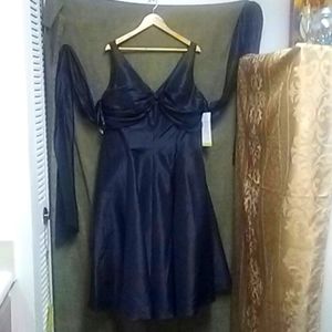 Bill LEVKOFF Black Evening Dress